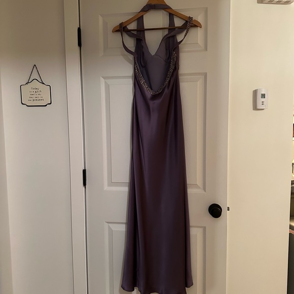 Papell Boutique Prom Dress | Vintage beaded evening gown (size 4) - Picture 2 of 6